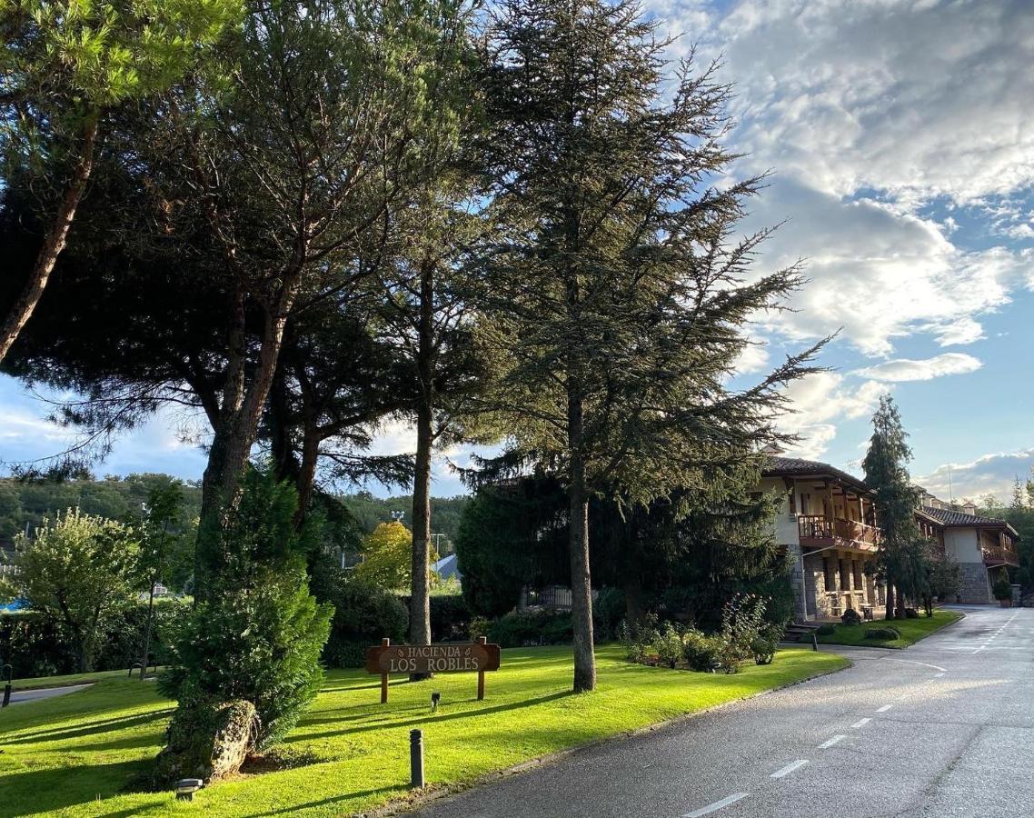 Hotel Rural Spa & Wellness Hacienda Los Robles Navacerrada Exteriör bild