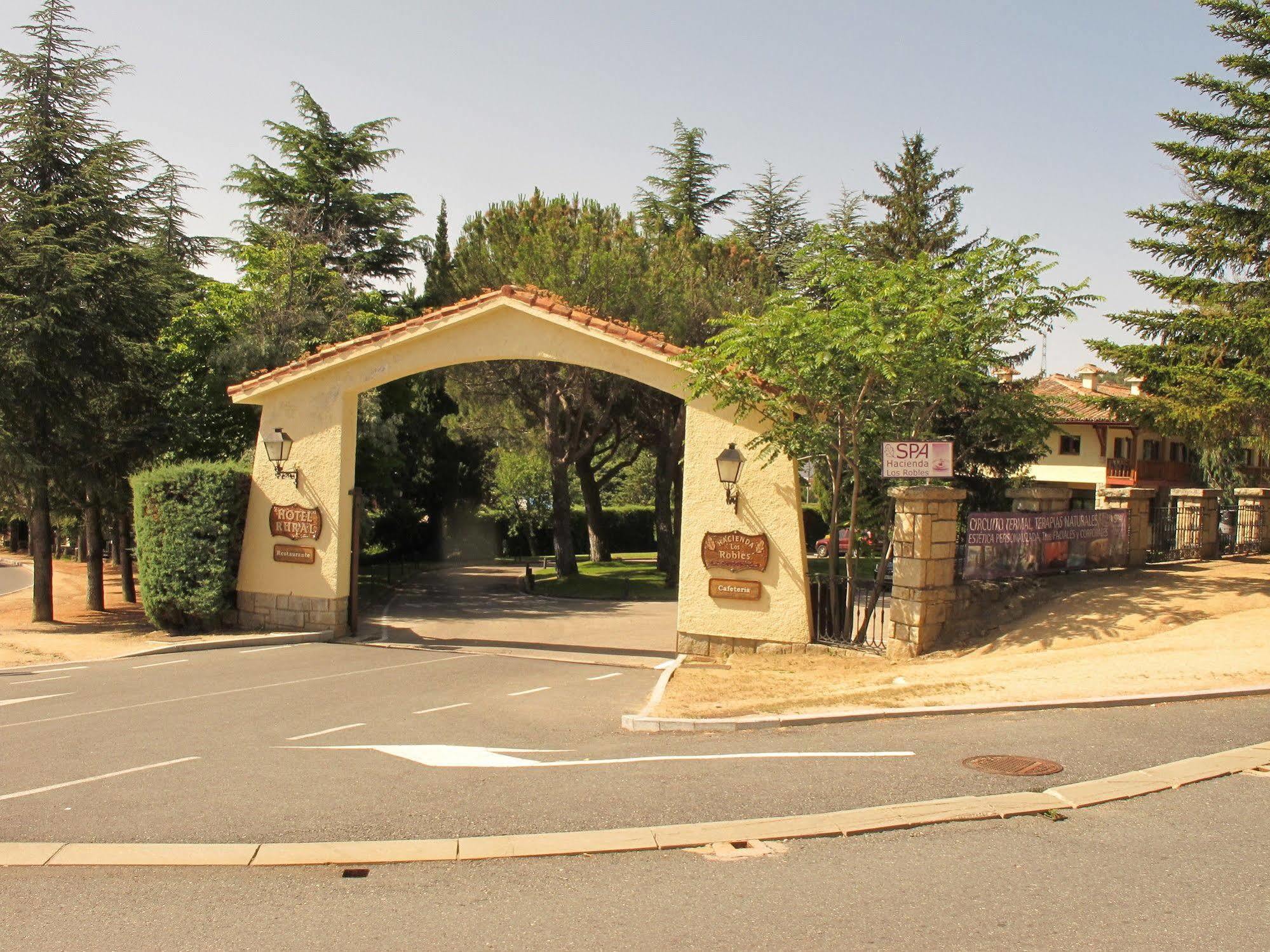 Hotel Rural Spa & Wellness Hacienda Los Robles Navacerrada Exteriör bild